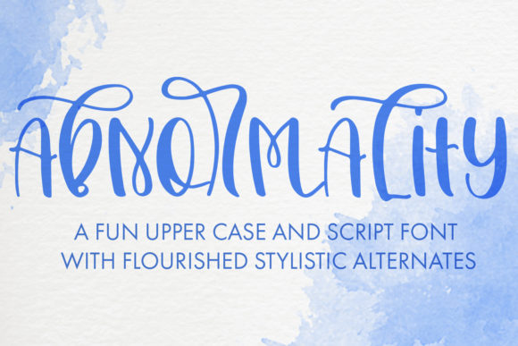 Abnormality: A Delicate Handwritten Font for Crafters