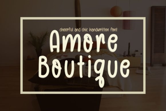 Amore Boutique Font: Elevate Your Brand Identity