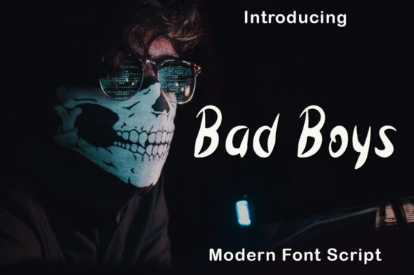 Bad Boys: A Handwritten Font for Editorial Impact