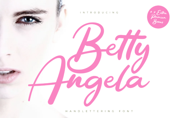 Betty Angela: A Script Font for Modern Web Design