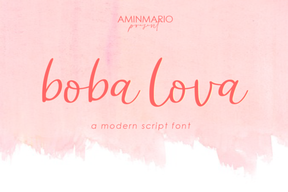 Boba Lova Font: Elevate Your Brand Identity