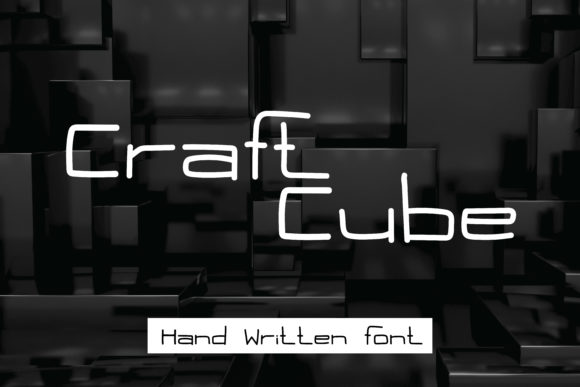 Craft Cube Font: A Neat Handwritten Typeface for Branding