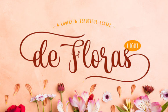 De Floras: A Handwritten Font for Makers