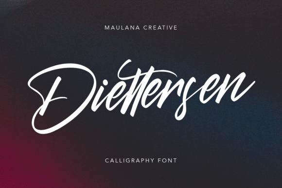 Diettersen Font: Elevate Your Brand Identity