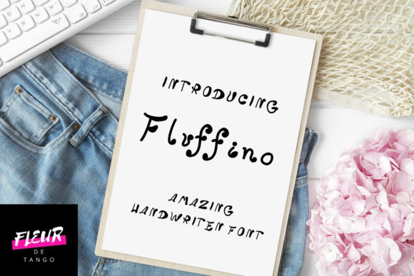 Fluffino: A Handwritten Font for Authentic Branding