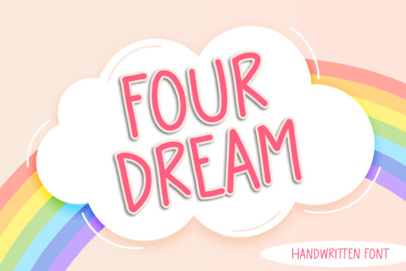 Four Dream: A Handwritten Font for Makers
