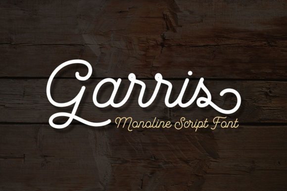 Garris: A Handwritten Font for Editorial Grace