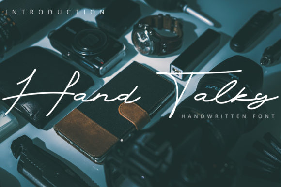 Hand Talky: The Script Font That Elevates Brand Identity