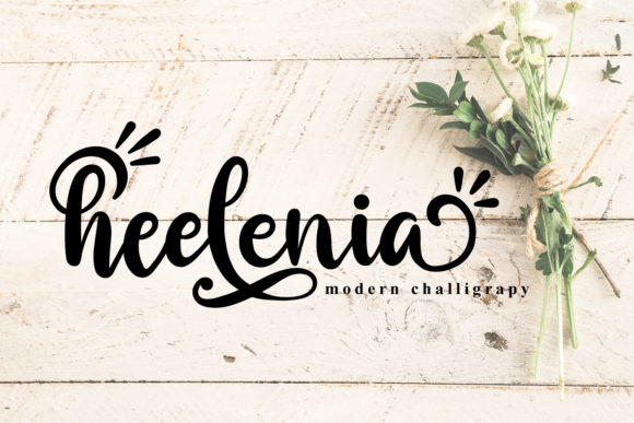 Heelenia: A Script Font for Elegant Editorial Design