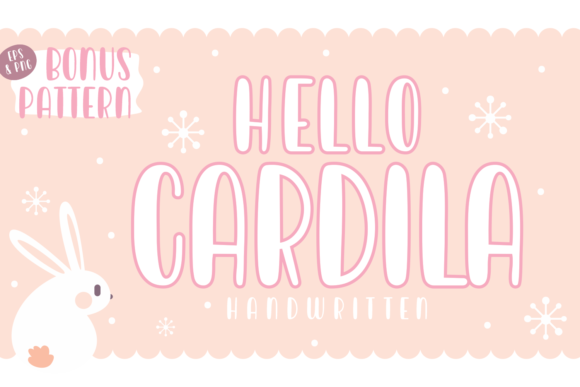 Hello Cardila: A Playful Handwritten Font for Brands