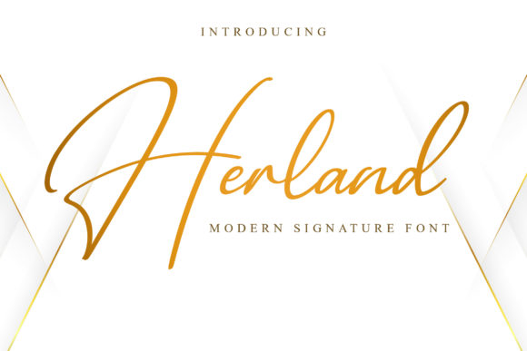 Herland Font: Elevate Your Brand with Elegant Script