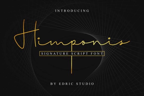 Himponis: A Handwritten Font for Clear Campaigns