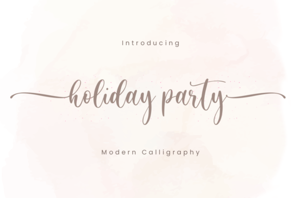 Holiday Party Font: Elevate Your Brand Identity