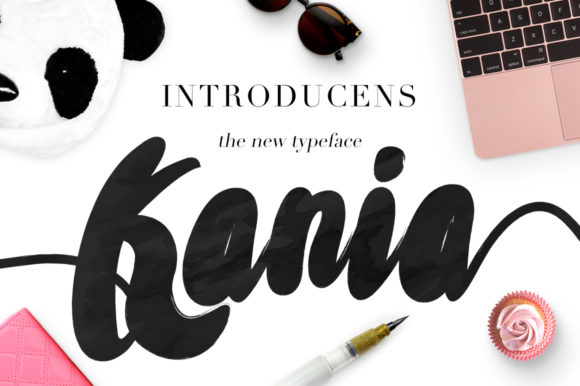 Kania Font: A Bold Handwritten Typeface for Branding