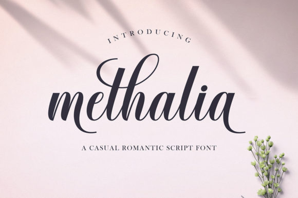 Methalia: The Elegant Handwritten Font for Crafters