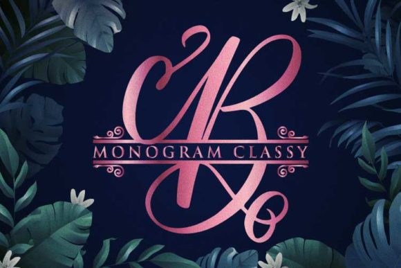 Monogram Classy: A Premium Script Font for Web Design
