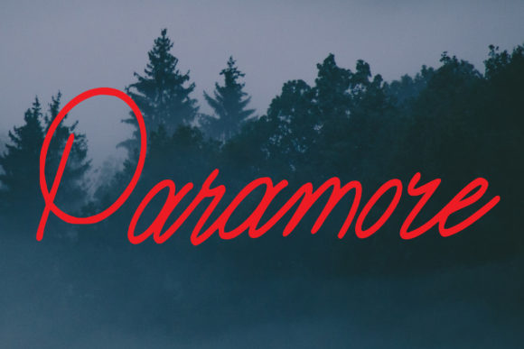 Paramore Font: Elevate Your Campaign Visuals