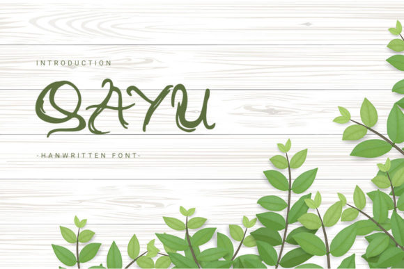 Qayu Font: Elevate Your Campaign Visuals