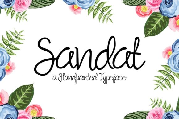 Sandat: A Handwritten Font for Editorial Warmth