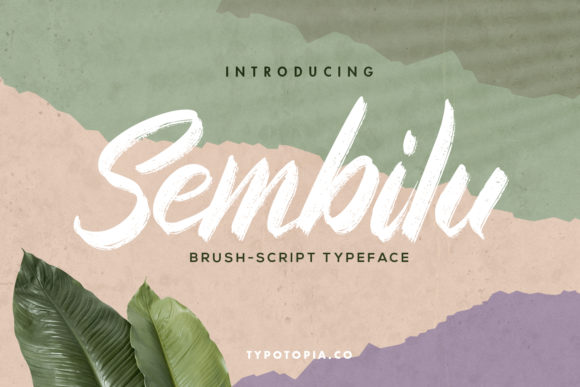 Sembilu: A Handwritten Font for Crafters