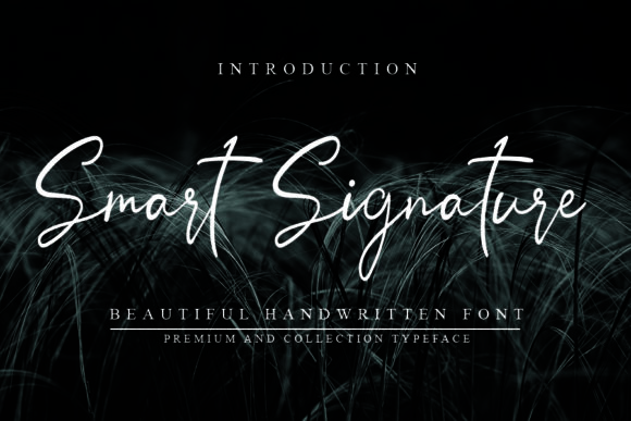 Smart Signature Font for Clear Campaigns