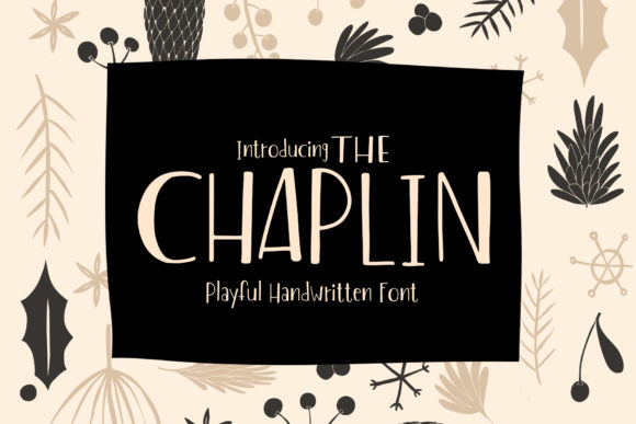 The Chaplin: A Handwritten Typeface for Editorial Design