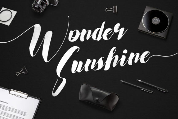 Wonder Sunshine: A Script Font for Editorial Elegance