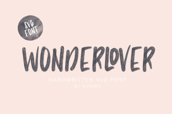 Wonderlover Font: A Designer’s Take on Handwritten Style